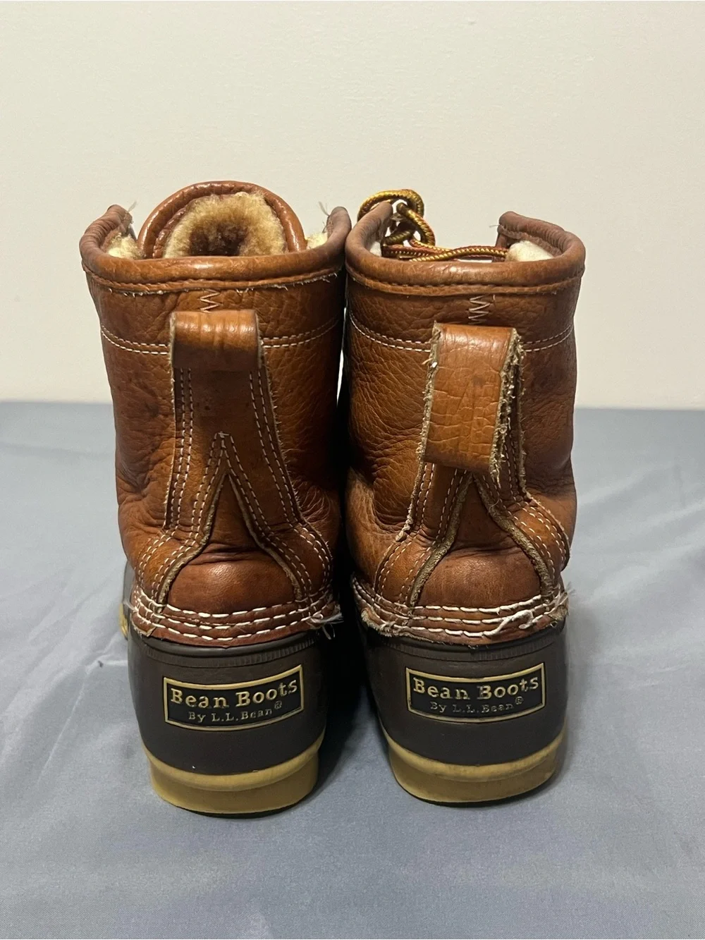 L.L. Bean Bean Boots Shearling Lined Women’s Size 9M
